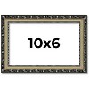 PosterPalooza | 10x6 Wood Antique Frame with UV Acrylic, 4 Finishes: Bronze, Gold, Silver, and Black - 2 of 4