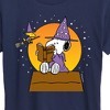 Women's - Peanuts - Sorcerer Snoopy Woodstock Short Sleeve Graphic T-Shirt - 2 of 4