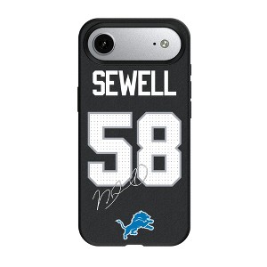 NFL Detroit Lions Players Game Tactic MagSafe Compatible Cell Phone Case for Apple iPhone 17 Series - 1 of 4