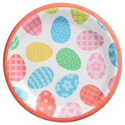 Easter Egg Toss Disposable Dinner Plates 8.5" - 20ct - Spritz™