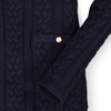 Hope & Henry Girls' Milano Tipped Sweater Dress, Infant - 3 of 4