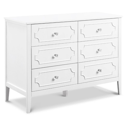 Davinci Chloe Regency 6 Drawer Dresser, Davinci Charlie Dresser In White
