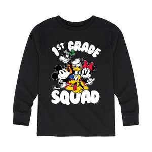 Boys' - Disney - 1st Grade Squad Long Sleeve Graphic T-Shirt - 1 of 4