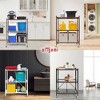 Origami General Purpose Foldable Shelf Storage Rack with Wheels for Home, Garage, or Office - 4 of 4