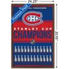 Trends International NHL Montreal Canadiens - Champions 23 Framed Wall Poster Prints - 3 of 4