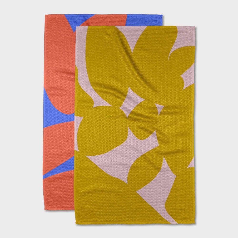 Photos - Other Accessories Geometry Tea Towel Set Fusion