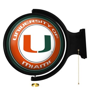 University Original Round Rotating Lighted Wall Sign - 1 of 1