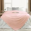 White Warm Blanket with Breathable and Soft for Couch and Bed - 2 of 4