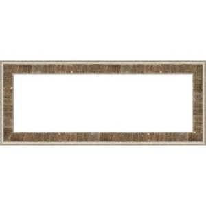 Amanti Art Farmhouse Brown Narrow Framed Dry Erase Magnetic Board - 1 of 4