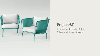 Project shops 62 2 pack patio club chairs