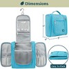 PAVILIA Toiletry Bag Travel Women Men, Hanging Water Resistant Makeup Accessories Cosmetic Organizer Large Essential Kit - 3 of 4