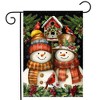 Briarwood Lane Winter Garden Flag 12x18 For Outdoor Snowman Pair For Winter Garden Flag Flags For Outside - 2 of 4
