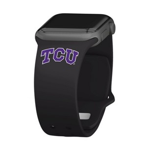 NCAA Texas Christian Horned Frogs Silicone Apple Watch Band - 1 of 3