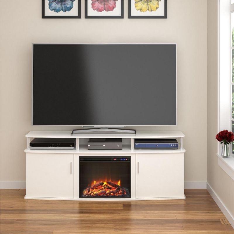 Kimmel Electric Fireplace TV Console for TVs up to 70" - Room & Joy, 2 of 10