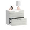 Kumasinova 2 Drawer File Cabinet with Metal Frame,Lateral Filing Cabinet for Letter/Legal  Storage,Compact Office Cabinet for Small Space,Home Office - 2 of 4