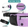 PetAmi Dog Fanny Pack, Pet Waist Belt Treat Pouch for Walking Training Hiking Running, Waste Bag Dispenser, Bottle Holder, Bowl, Pocket - 4 of 4