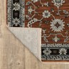 Oriental Weavers Keira KEI05 Rust / Grey Indoor Area Rug - 2'3" x 7'6" - 4 of 4