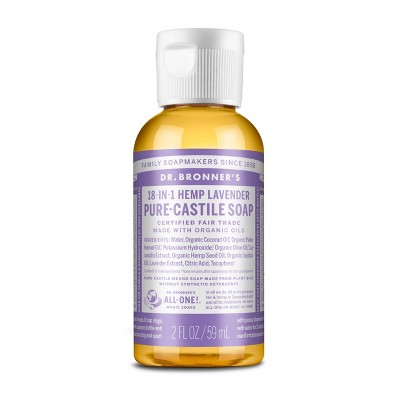 Dr. Bronner&#39;s Lavender Liquid Hand Soap - 2 fl oz