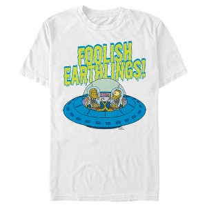 Men's The Simpsons Foolish Earthlings T-Shirt - 1 of 4