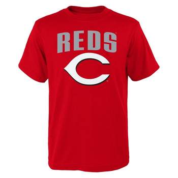 MLB Cincinnati Reds Boys' Oversized Graphic Core T-Shirt