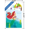 Trends International Disney The Little Mermaid - Ariel with Castle Unframed Wall Poster Prints - 3 of 4
