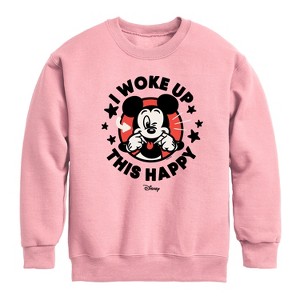 Boys' - Disney - Mickey & Friends Graphic Long Sleeve Fleece Sweatshirt - 1 of 3