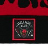 Stranger Things Beanie Hellfire Club Adult Knit Cuffed Winter Hat OSFM Black - 3 of 4