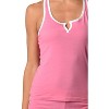 Casual Nights Women's Knitted Sleeveless Tank and Pajama Shorts Set - 4 of 4