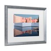 Trademark Fine Art - Linda Wride  Muralla Roja 26 Matted Framed Art - 3 of 4