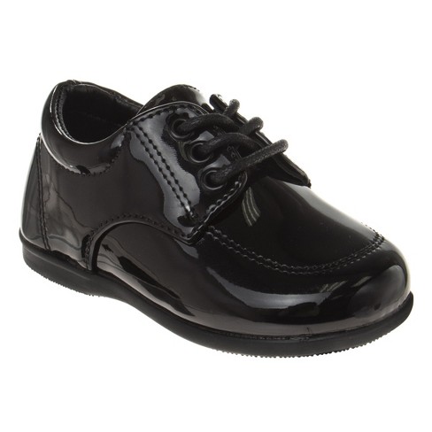 Boys black shoes hot sale size 1