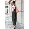 Imily Bela Women's Denim Overalls with Loose Fit, Adjustable Straps, and Pockets - 2 of 4