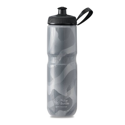 Polar Sport  24oz Insulated Contender Water Bottle - Charcoal/Silver