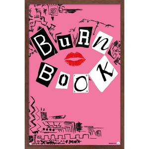 Trends International Mean Girls - Burn Book Framed Wall Poster Prints - 1 of 4