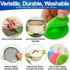 5 Star Super Deals Magic Silicone Sponge Scrubber - 4pc  BPA Free Dish Cleaning Brush, Reusable Kitchen Scrubbers - Rubber Sponges - 2 of 4