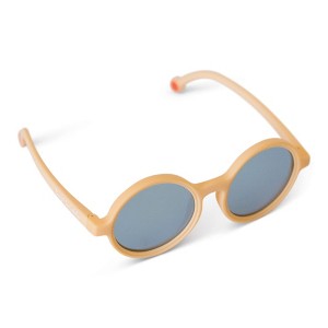 Tiny Twinkle Toddler Round Retro Polarized Flexible Sunglasses with Strap, Ages 0-48 months - 1 of 4