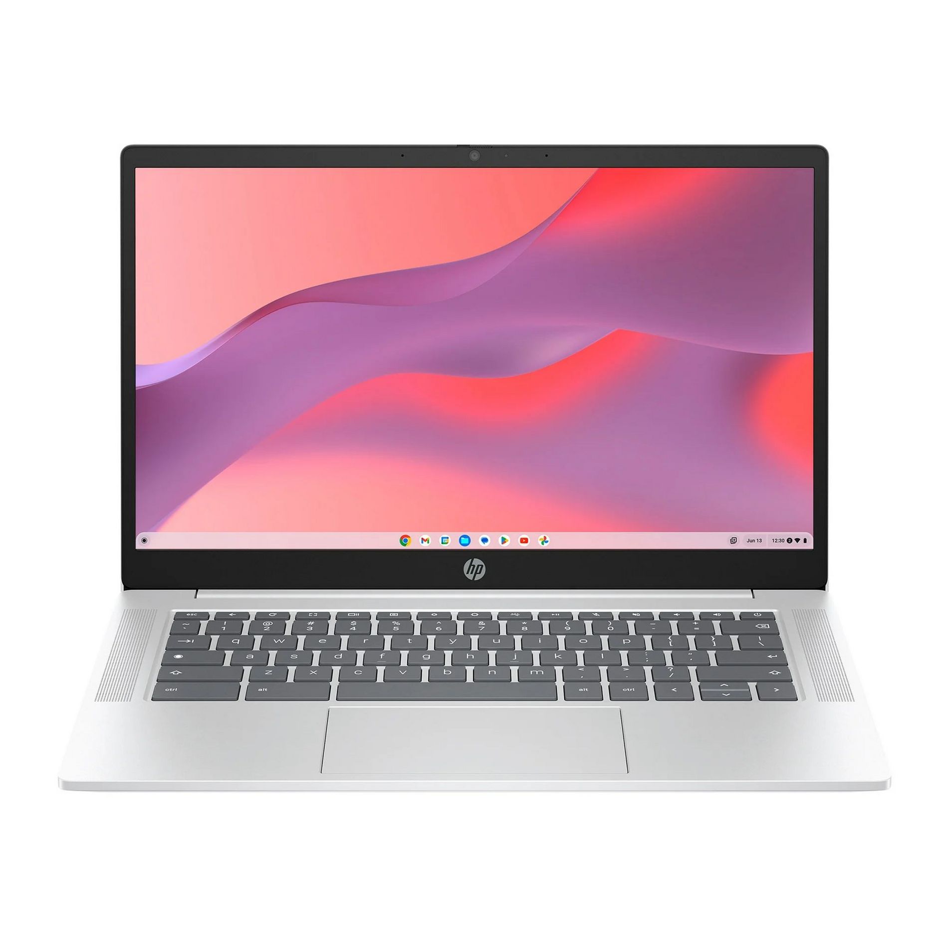 HP Chromebook 14” HD Laptop, Intel Processor N200, 4GB RAM, 128GB UFS, Chrome OS