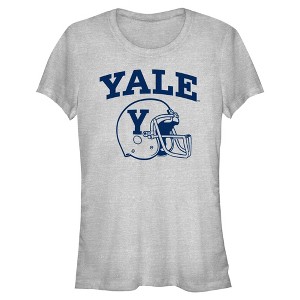 Juniors Yale University Football School Logo T Shirt - 1 of 4