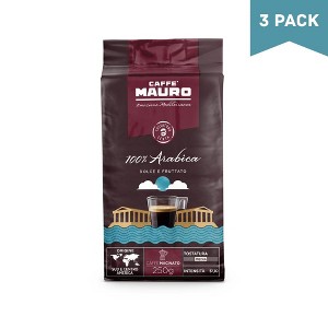 Caffe Mauro 100% Arabica Ground Coffee 8.8oz/250g - Pack of 3 - 1 of 4
