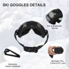 Unique Bargains Windproof Mountaineering Sky Diving Skiing Dirt Bike Goggle - 3 of 4