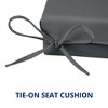 Peace Nest Waterproof Outdoor Chair Cushions Set of 4 with Ties for Patio Furniture - 4 of 4