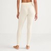Lands' End Women's Baselayer Cozy Thermaskin Pants - 2 of 4