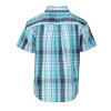Gioberti Boy's Casual Plaid Checkered Short Sleeve Button Down Shirt - 2 of 2
