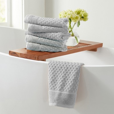 Cotton 6 Piece Towel Set, 550 on sale GSM, Plush Quick Dry Decorative Bathroom