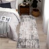 Coucheta Machine Washable Vintage Rug, Non-Slip&Stain-Resistant, Low Pile Carpet for Living & Dining Room, Bedroom, Hallway &Office - 4 of 4