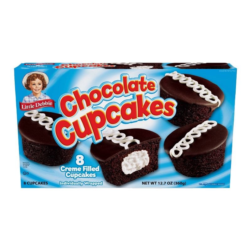 Little Debbie Chocolate Cupcakes - 8ct/14.83oz, 1 of 6