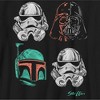 Boy's Star Wars: A New Hope Chalk Masks T-Shirt - image 2 of 4