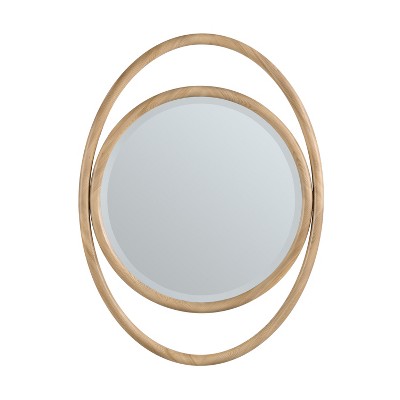 James Martin Vanities Esca 28" Mirror, Natural