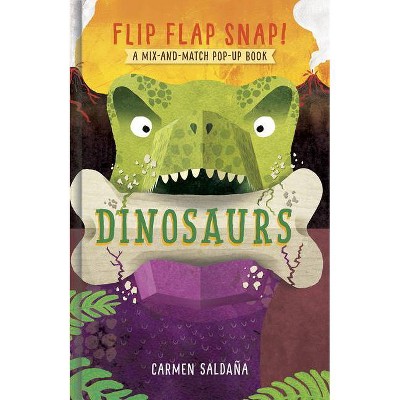 Flip Flap Snap! Dinosaurs - (Board Book)