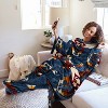 Catalonia Fleece Wearable Blanket with Sleeves and Foot Pockets, Micro Plush Wrap Sleeved Throw Blanket Robe, Super Fuzzy Cozy TV Blanket Throw, Gift - 2 of 4