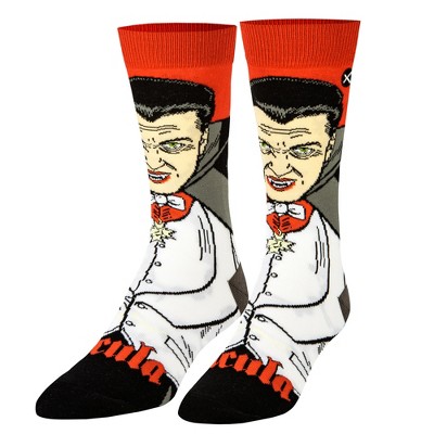 Odd Sox, Dracula, Funny Novelty Socks, Large